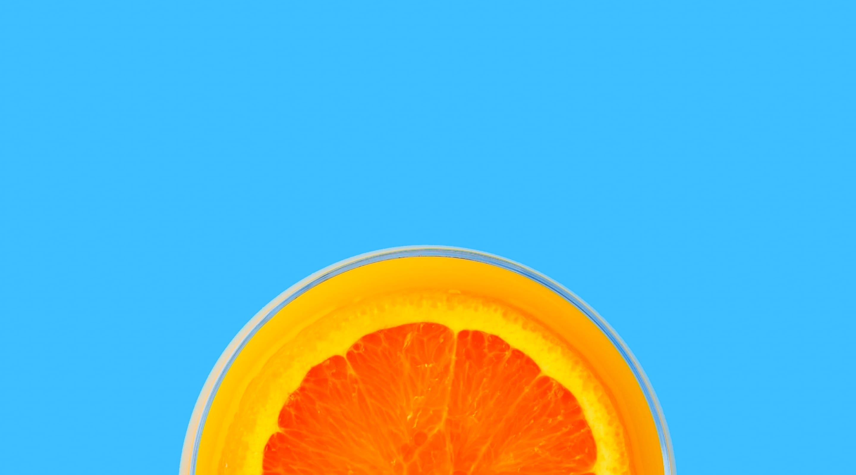 Naranja de fondo